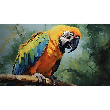 Yellow Parrot Canvas